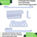 Ver imagem 6 de Kit de Acessórios para Banheiro Branco 5 Peças Fs.zmt