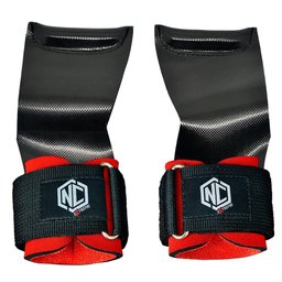 Luva Palmar Grip Lion Nc Extreme - Preto com Vermelho:preto/vermelho/p - 1