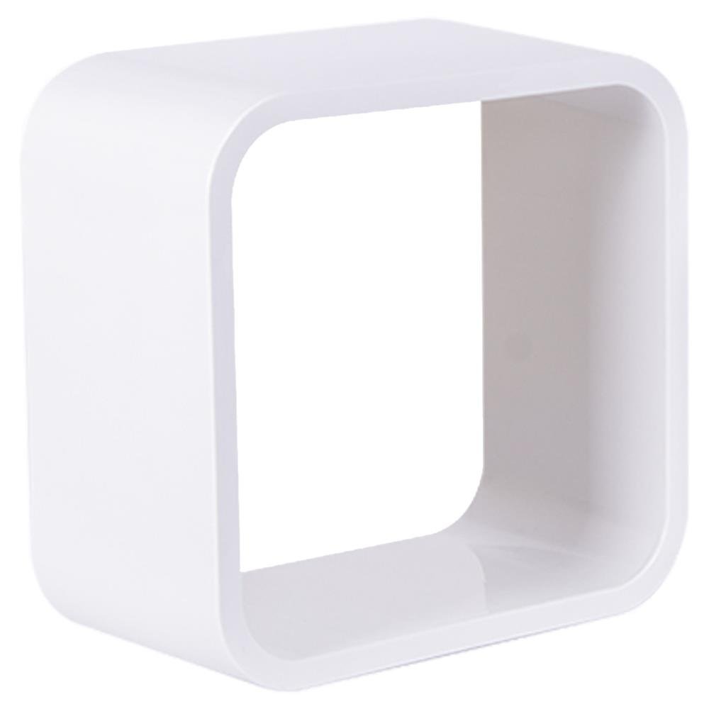 Nicho Quadrado Plástico 26cm Branco/branco - Nqp26 - Astra