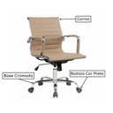 Ver imagem 2 de Cadeira Diretor Charles Eames Esteirinha Fendi - Pollo Móveis - 32890