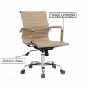 Ver imagem 3 de Cadeira Diretor Charles Eames Esteirinha Fendi - Pollo Móveis - 32890