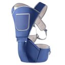 Ver imagem 1 de Canguru Carregador Bebe Criança Bolso Alça Ajustavel Ergonomico Passeio Viagem Macio Confortavel Seg