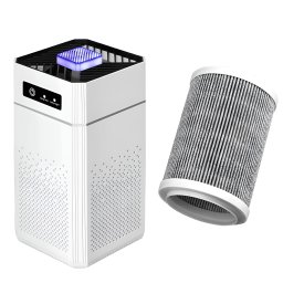 Purificador de Ar Portátil Alergias Polen Pelos Filtro Hepa e Íons - 2