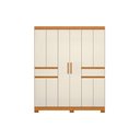 Ver imagem 1 de Roupeiro Olímpia 10 Portas e 2 Gavetas - Cinamomo Off White - Albatroz