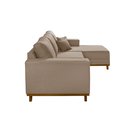 Ver imagem 3 de Sofá Cronos 03 Metros Chaise Lado Direito Meu Sofá Online