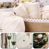 Corda Fio Cordão 6mm Algodão 30mt Roupa Artesanato Decoração agrog macramê, tapetes, suportes de pla - 2