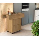 Ver imagem 3 de Mesa Dobravel com Banqueta Cozinha Annie Basoto Brasil