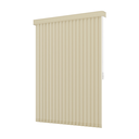 Ver imagem 2 de Persiana Vertical em Tecido Blackout com Bando Crisdan Largura 1,10 X 1,20 Altura Creme