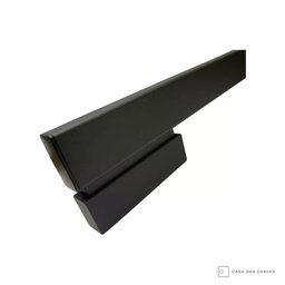 Puxador Zen Alça Dupla Moma 936mm Preto - 2