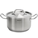 Ver imagem 1 de Caçarola 12,2l com Tampa Aço Inox Panela Indução 32cm Brinox Profissional Buffets Restaurantes