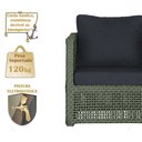 Ver imagem 4 de Mesa Centro e 2 Poltronas Madri Corda Náutica Estofado 12 Trama Original