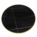 Ver imagem 4 de Conjunto Mesa de Jantar Redonda Solaris Preta 120cm com 4 Cadeiras Roma - All Black