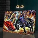 Ver imagem 1 de Quadro Decorativo O Grande Toureiro:90x60/PRETA