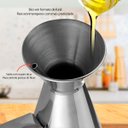 Ver imagem 6 de Galheteiro com Bico Jarra Aço Inox Dispenser de Azeite 250ml