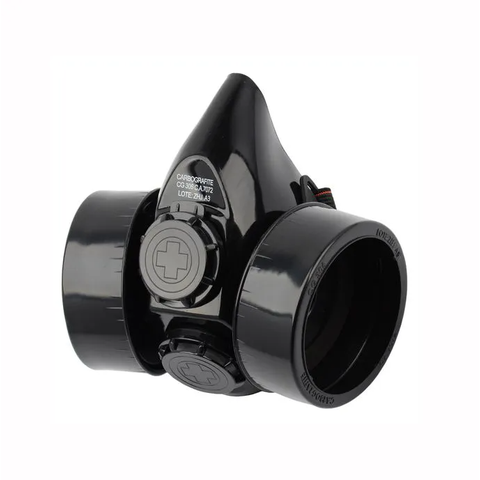 Máscara Semi Facial para 2 Filtros Cg306 Carbografite