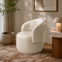 Ver imagem 2 de Poltrona Decorativa Beatriz Orgânica Corino Modena Sala Estar Recepção Quarto