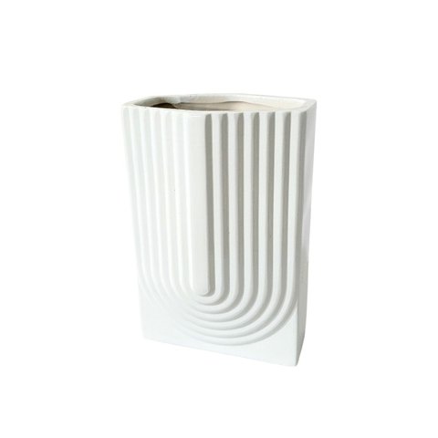 Vaso Cerâmica Búlgaro M 11,5x8x16 Cm – Sofisticação e Estilo Clássico