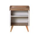 Ver imagem 7 de Aparador Buffet 60cm MDF Freijo com Branco Madri - On Móveis