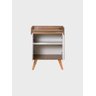 Aparador Buffet 60cm Mdf Freijo com Branco Madri - On Móveis - 3
