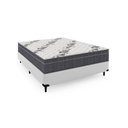 Ver imagem 7 de Cama Box com Colchão Casal Airtech 100 D33 Espuma Branco Ortobom