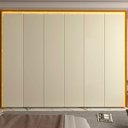 Ver mais imagens de Guarda-roupa Casal 6 Portas com Led com Pés 100% Mdf Splendor