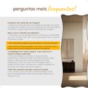 Ver mais imagens de Espelho Orgânico de Parede Sala Lavabo 60x80cm Mod. Paris Caramelo