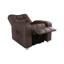 Ver imagem 4 de Poltrona Reclínavel Mx7 Azera Corano Marrom F289 - Matrix