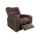 Ver imagem 3 de Poltrona Reclínavel Mx7 Azera Corano Marrom F289 - Matrix