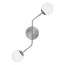 Ver imagem 3 de Lustre Aro Sputnik Prata Jabuticaba Orby Sala Quarto Cozinha