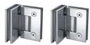 Ver imagem 1 de Dobradiça Inox Gv48 90º Porta de Vidro e Box Canto - Vidro/vidro 2un