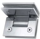 Ver mais imagens de Dobradiça Inox Gv48 90º Porta de Vidro e Box Canto - Vidro/vidro 2un