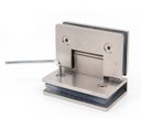 Ver imagem 4 de Dobradiça Inox Gv48 90º Porta de Vidro e Box Canto - Vidro/vidro 2un
