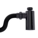 Ver imagem 3 de Sifão Copo Blukit Extensivo Universal para Lavatório Preto