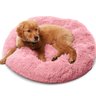 Cama Donut Nuvem Grande 80cm Cachorro Gato Pet Rosquinha Confortavel Pelucia Petshop Casa Descanso - 2