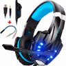 Fone De Ouvido Headset Profissional Gamer G9000 Microfone Pc Notebook Stereo Bass 7.1 - 1