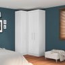Guarda Roupa Modulado Closet de Canto 3 Portas 2 Gavetas - 1