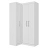 Guarda Roupa Modulado Closet de Canto 3 Portas 2 Gavetas - 3