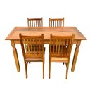 Ver imagem 6 de Mesa em Madeira de Demolição 1,40x 0,70 com 4 Cadeiras Anatômica Sudeste Rustico