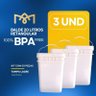 Balde Plast 20l Retang C Alça Ursinho Tupperware 4pçs - 2