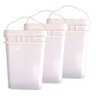 Balde Plast 20l Retang C Alça Ursinho Tupperware 4pçs - 1