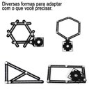 Ver imagem 3 de Esquadro Articulado 6 Seçoes Com Marcador Para Canos Vila
