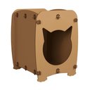 Ver imagem 4 de Mesa de Cabeceira Casinha Pet Gato Cat Mdf Natural