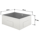 Ver imagem 4 de Cuba para Cozinha Goumet Lisboa Aço Inox 304 Goldenx