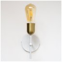 Ver imagem 6 de Arandela Parede Cabeceira Quarto e Lavabo Branco com Bronze