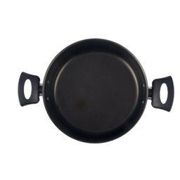 Caçarola Antiaderente Tampa Vidro 22cm 3l Preto Nacional - 4