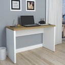 Ver imagem 6 de Conjunto de Escritório 3 Peças Toq: Mesa, Gaveteiro e Balcão Olmo Branco Artany