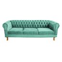 Ver imagem 1 de Sofá Chesterfield Capitone Duque 1,80cm ACQUA / DECORAÇÃO / SALA