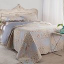 Ver imagem 1 de Kit Cobre Leito Colcha Casal Boutex Dupla Face - Berlim