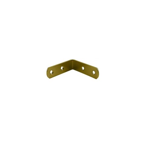 Cantoneira Reforço para Moveis de 4 X 4 Cm Bicromatiz.10 Pçs - Hutz