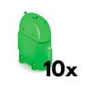 Ver imagem 2 de Kit 10x Unidades Adaptador Otg Micro Usb para Usb Femêa